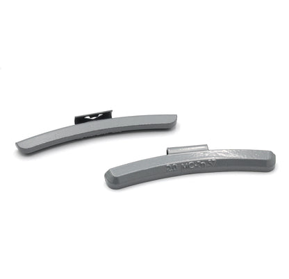 MC Series 2.0‑oz Rust-Proof Epoxy Coated Zinc Hammer‑On Wheel Weights - Box of 25 - a2ztiresupplies