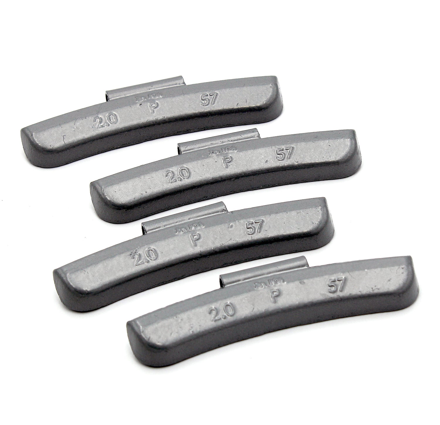 P Series Coated Hammer On ZINC Wheel Weights