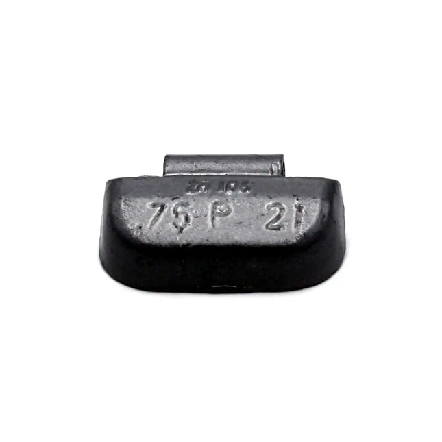 A2Z-ZN-P-0.75 - P Profile 0.75 oz Zinc Clip‑on Wheel Weights - Box of 100 - A2Z Tire Supplies