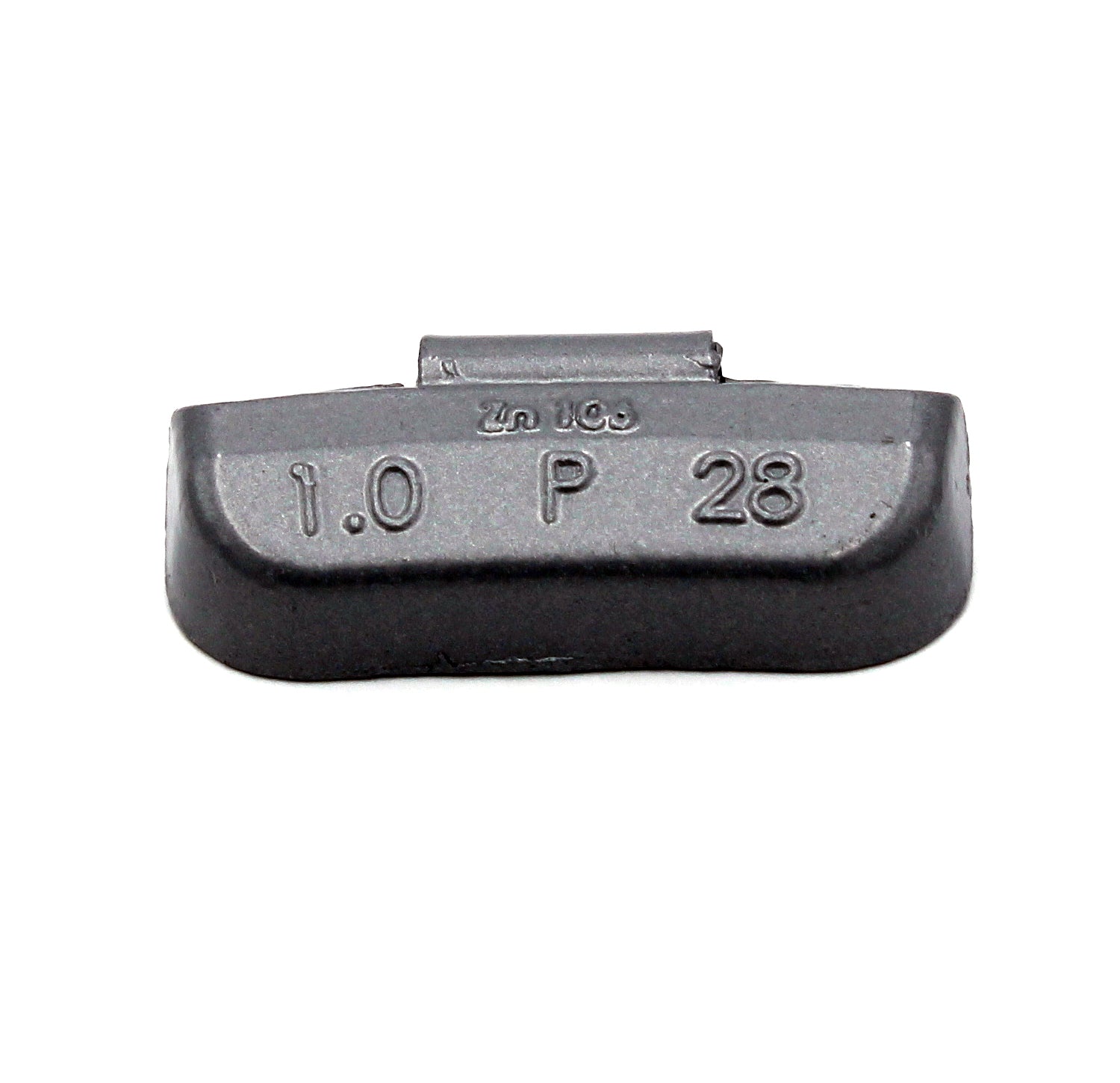 P Series 1.0-oz Rust-Proof Epoxy Coated Zinc Hammer-On Wheel Weights - Box of 100 - a2ztiresupplies