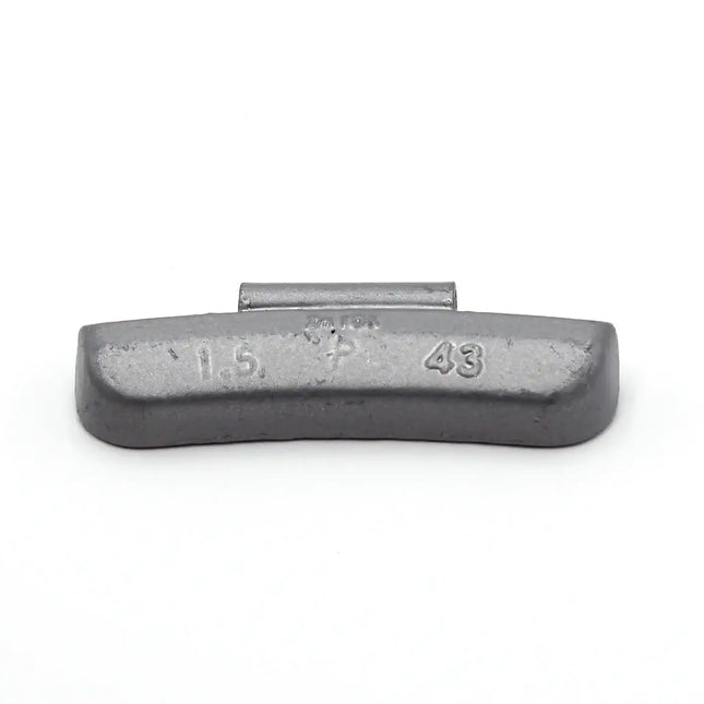 A2Z-ZN-P-1.50 - P Profile 1.50 oz Zinc Clip‑on Wheel Weights - Box of 50 - A2Z Tire Supplies