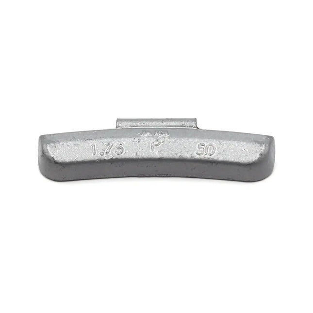 A2Z-ZN-P-1.75 - P Profile 1.75 oz Zinc Clip‑on Wheel Weights - Box of 50 - A2Z Tire Supplies