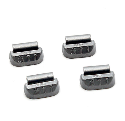 T Series 0.25-oz Rust-Proof Epoxy Coated Zinc Hammer-On Wheel Weights - Box of 100 - a2ztiresupplies