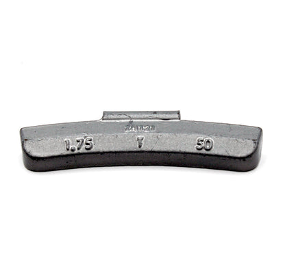 T Series 1.75-oz Rust-Proof Epoxy Coated Zinc Hammer-On Wheel Weights - Box of 50 - a2ztiresupplies