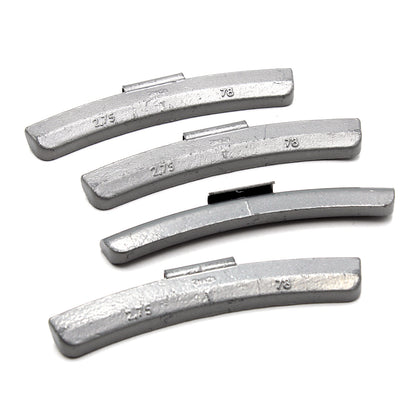 T Series 2.75-oz Rust-Proof Epoxy Coated Zinc Hammer-On Wheel Weights - Box of 25 - a2ztiresupplies