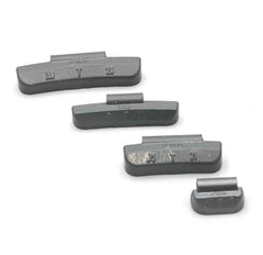 T Zinc Clip on Wheel Weights Assortment 0.25 0.50 0.75 1.0oz for SUV Light Truck Steel Rims 100 PCS