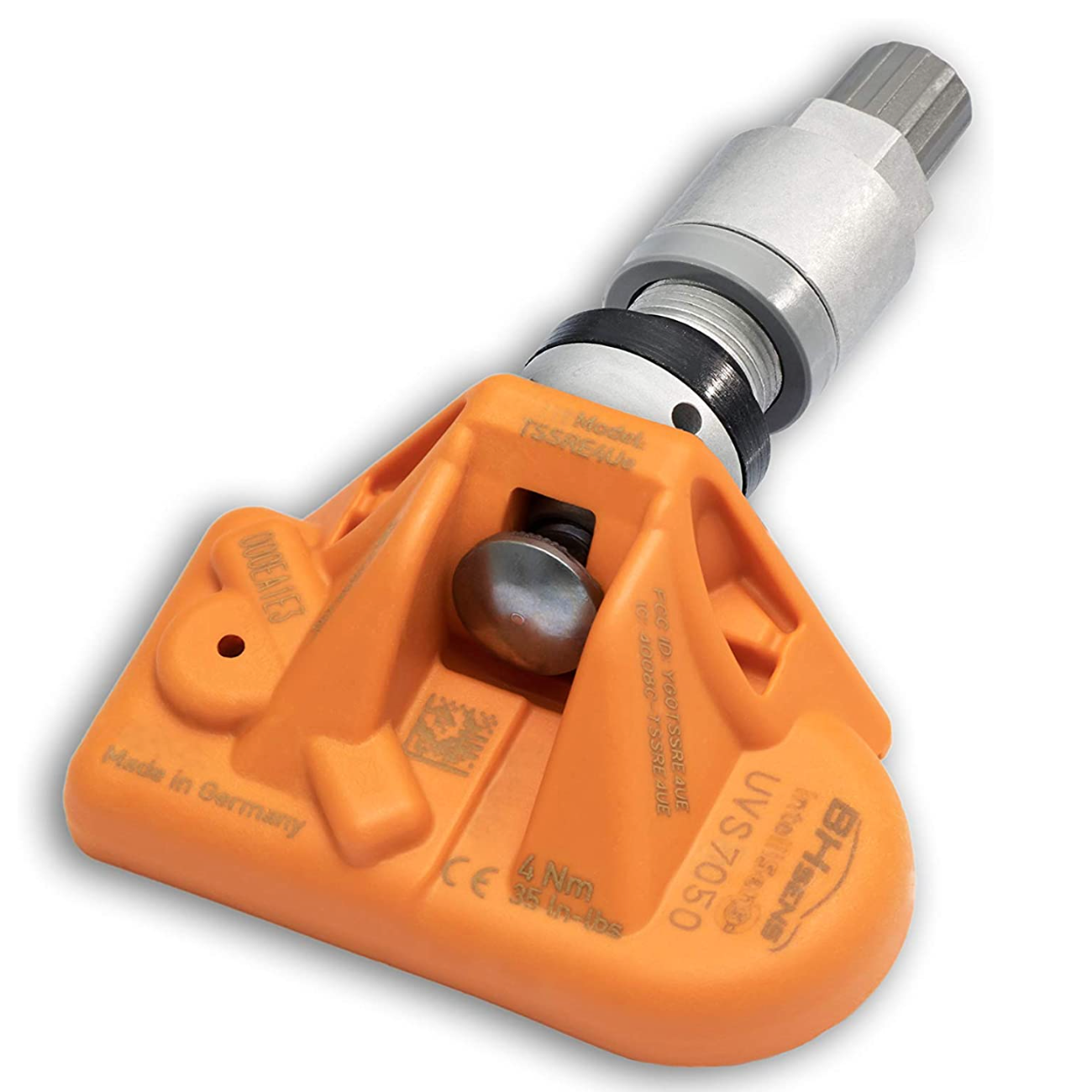 BH-Sens IntelliSens Made in Germany, Dual-band 315/433mhz, Adjustable Angle TPMS Sensor Compatible with 99% of all Vehicles