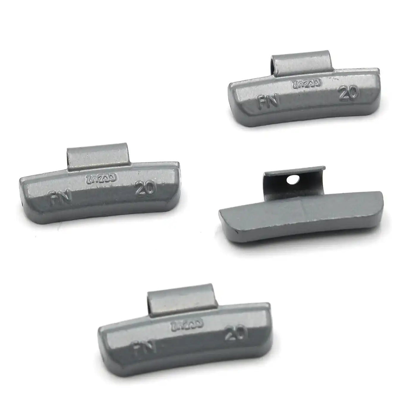 FN 20g Zinc Clip on Wheel Weights for Japanese Alloy Rims 100 PCS, additional view 4