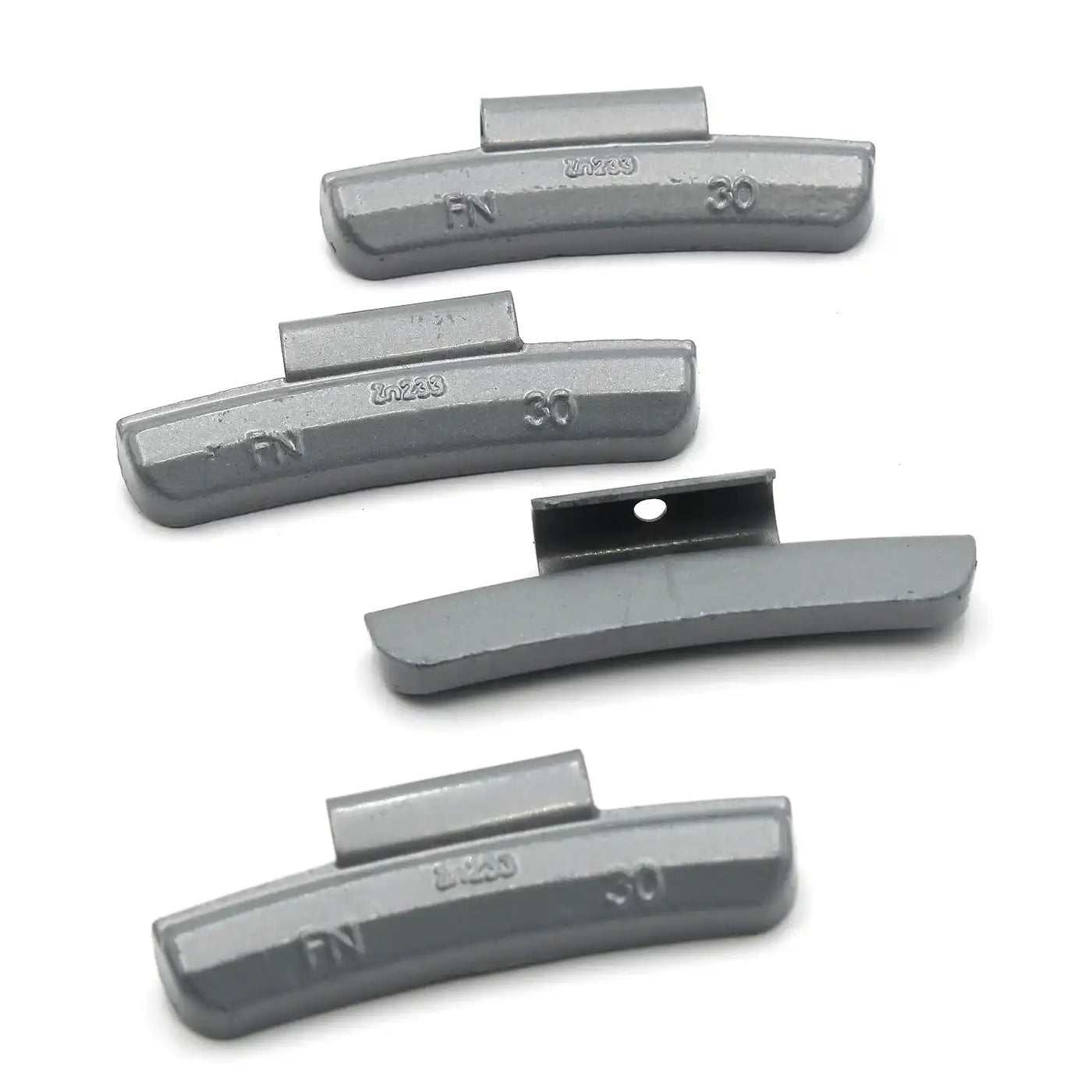 FN 30g Zinc Clip on Wheel Weights for Japanese Alloy Rims 100 PCS, additional view 4