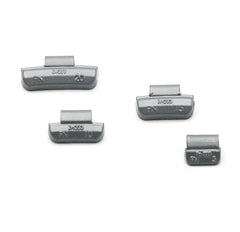 FN Zinc Clip on Wheel Weights Assortment 5g 10g 15g 20g for Japanese Alloy Rims 100 PCS, alternate view