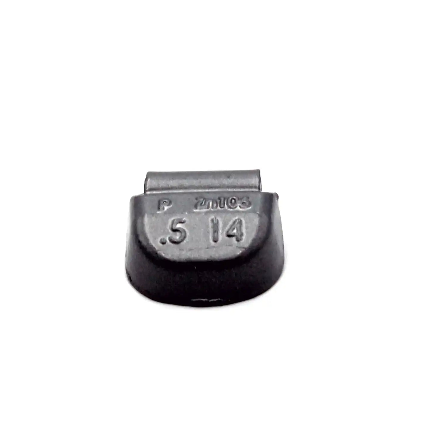 P 0.50oz Zinc Clip on Wheel Weights for Passenger Steel Rims 100 PCS, alternate view
