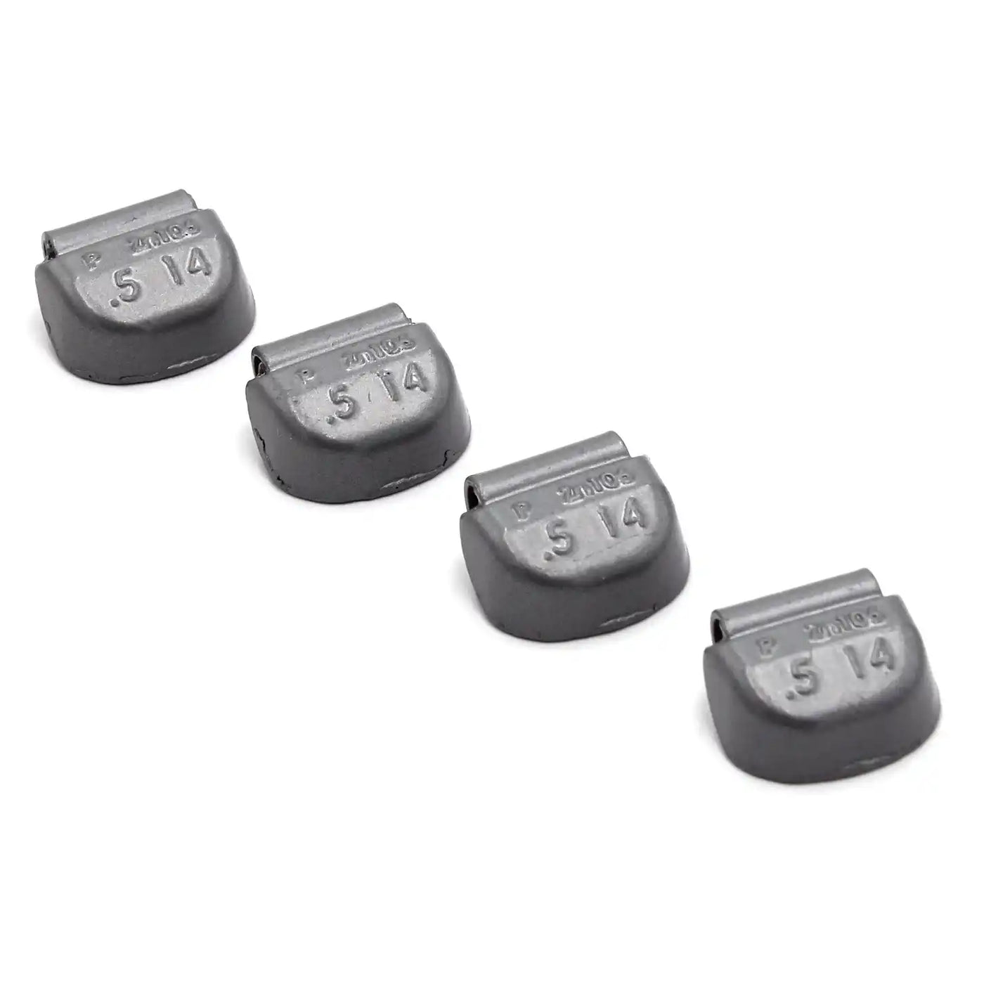 P 0.50oz Zinc Clip on Wheel Weights for Passenger Steel Rims 100 PCS, additional view 4