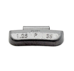 P 1.25oz Zinc Clip on Wheel Weights for Passenger Steel Rims 50 PCS, alternate view
