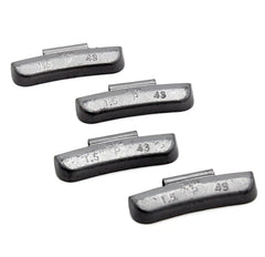 P 1.50oz Zinc Clip on Wheel Weights for Passenger Steel Rims 50 PCS, additional view 4