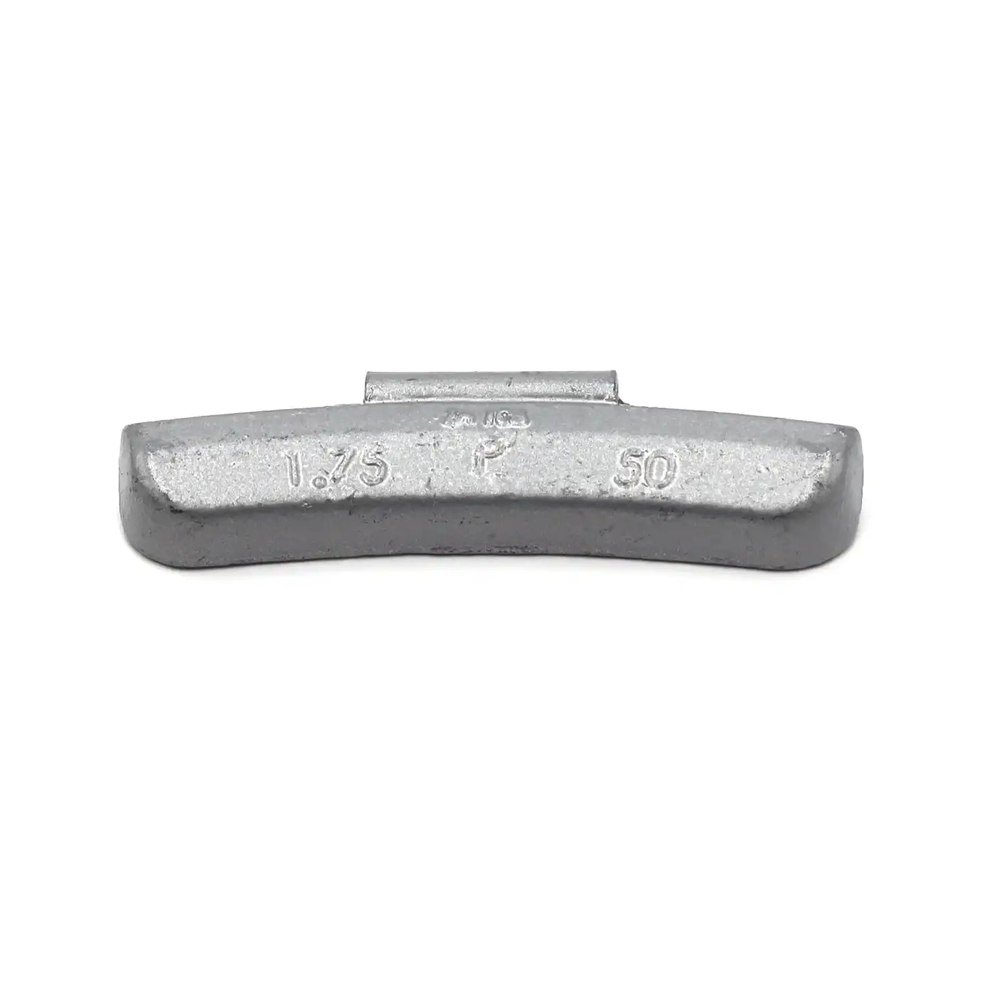 P 1.75oz Zinc Clip on Wheel Weights for Passenger Steel Rims 50 PCS, alternate view