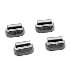 T 0.25oz Zinc Clip on Wheel Weights for SUV Light Truck Steel Rims 100 PCS, additional view 4