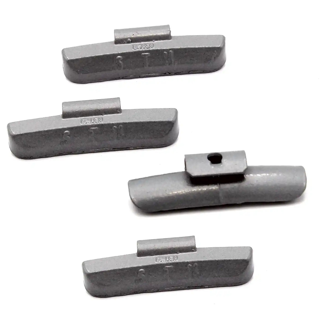 T 0.50oz Zinc Clip on Wheel Weights for SUV Light Truck Steel Rims 100 PCS, additional view 4