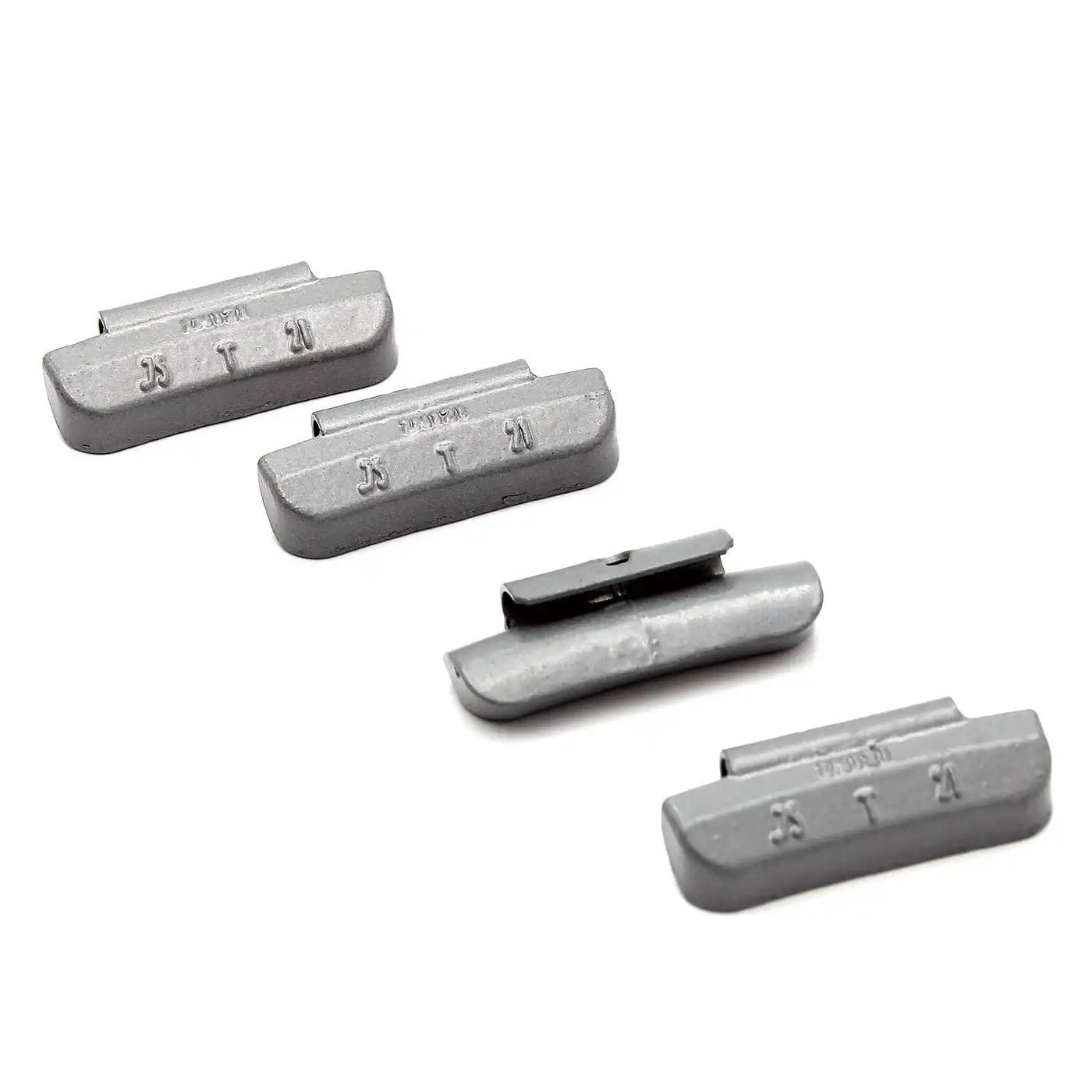 T 0.75oz Zinc Clip on Wheel Weights for SUV Light Truck Steel Rims 100 PCS, additional view 4