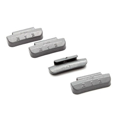 T 0.75oz Zinc Clip on Wheel Weights for SUV Light Truck Steel Rims 100 PCS, additional view 4