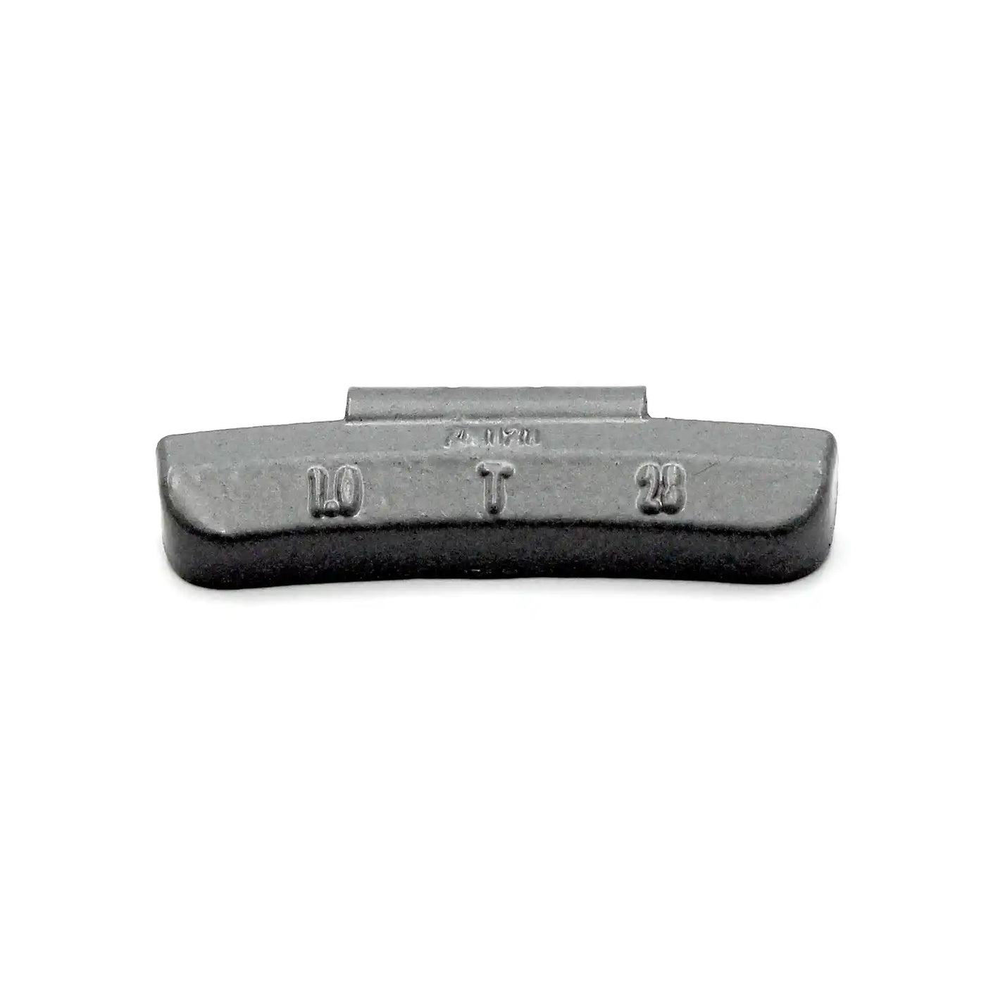T 1.0oz Zinc Clip on Wheel Weights for SUV Light Truck Steel Rims 100 PCS, alternate view