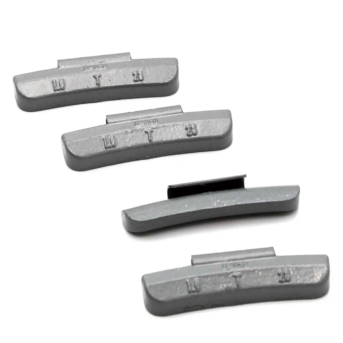 T 1.0oz Zinc Clip on Wheel Weights for SUV Light Truck Steel Rims 100 PCS, additional view 4