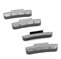 T 1.0oz Zinc Clip on Wheel Weights for SUV Light Truck Steel Rims 100 PCS, additional view 4