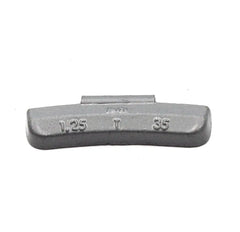 T 1.25oz Zinc Clip on Wheel Weights for SUV Light Truck Steel Rims 50 PCS, alternate view