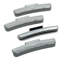 T 1.50oz Zinc Clip on Wheel Weights for SUV Light Truck Steel Rims 50 PCS, additional view 4