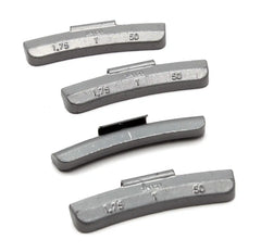 T 1.75oz Zinc Clip on Wheel Weights for SUV Light Truck Steel Rims 50 PCS, additional view 4