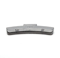 T 2.0oz Zinc Clip on Wheel Weights for SUV Light Truck Steel Rims 25 PCS, alternate view
