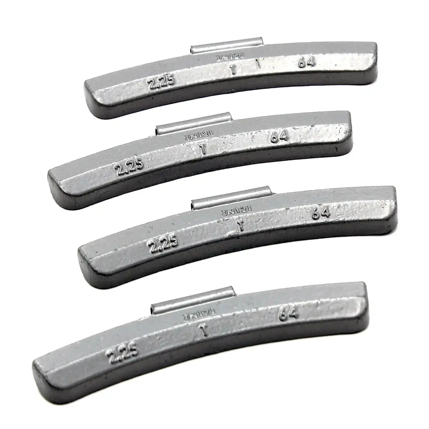 T 2.25oz Zinc Clip on Wheel Weights for SUV Light Truck Steel Rims 25 PCS, additional view 4