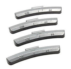 T 2.25oz Zinc Clip on Wheel Weights for SUV Light Truck Steel Rims 25 PCS, additional view 4