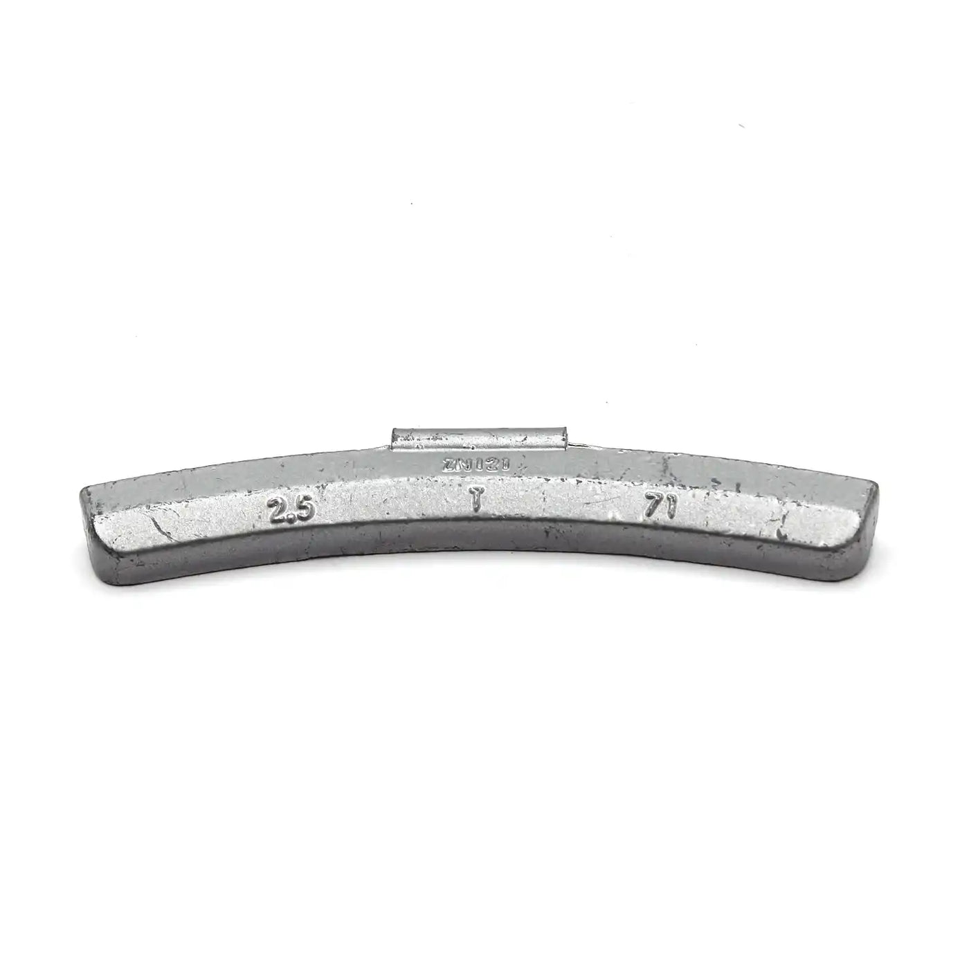 T 2.50oz Zinc Clip on Wheel Weights for SUV Light Truck Steel Rims 25 PCS, alternate view