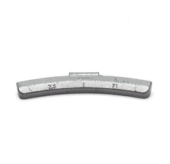 T 2.50oz Zinc Clip on Wheel Weights for SUV Light Truck Steel Rims 25 PCS, alternate view