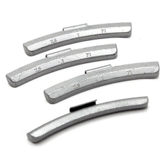 T 2.50oz Zinc Clip on Wheel Weights for SUV Light Truck Steel Rims 25 PCS, additional view 4