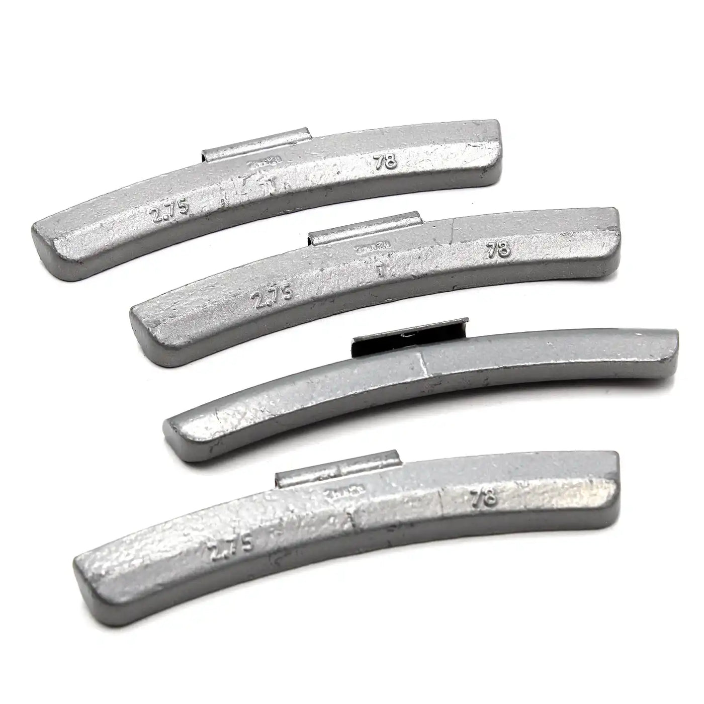 T 2.75oz Zinc Clip on Wheel Weights for SUV Light Truck Steel Rims 25 PCS, additional view 4